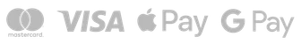 Visa, Mastercard, Apple Pay, Google Pay